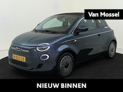 Fiat 500 C - La Prima 42 kWh Cabrio | ACHTERUITRIJCAMERA | STOELVERWARMING | APPLE CARPLAY - ANDROID AU