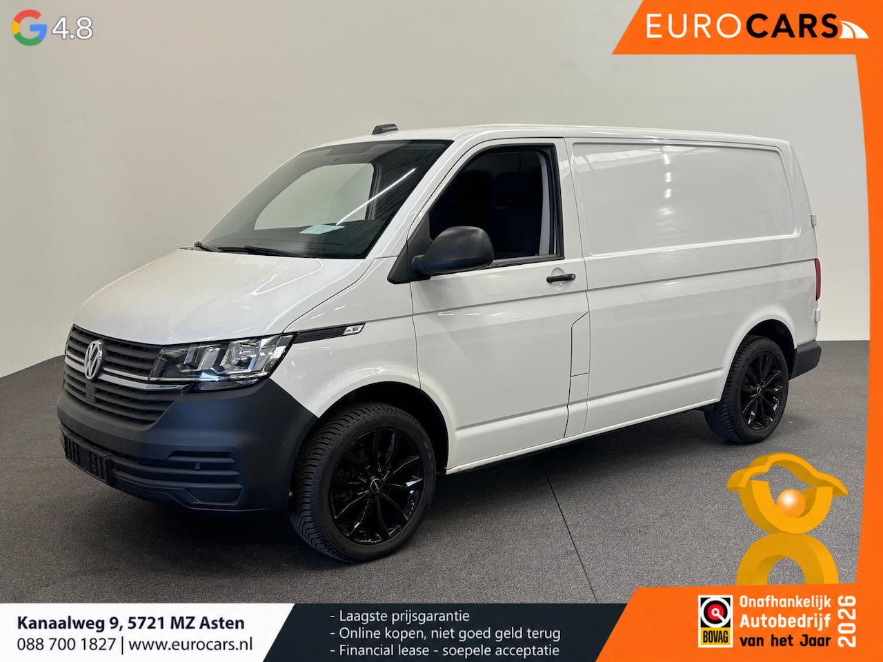 Volkswagen Transporter - 2.0 TDI L1H1 30 Comfortline Airco Cruise Control Trekhaak Apple Carplay Parkeersensoren - AutoWereld.nl