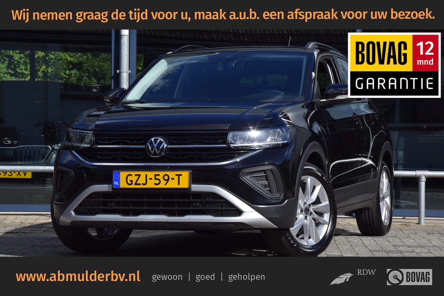 Volkswagen T-Cross - 1.0 TSI 116PK Life Edition DSG Automaat | Org. NL | Fabrieksgarantie | Adaptive Cruise Con - AutoWereld.nl