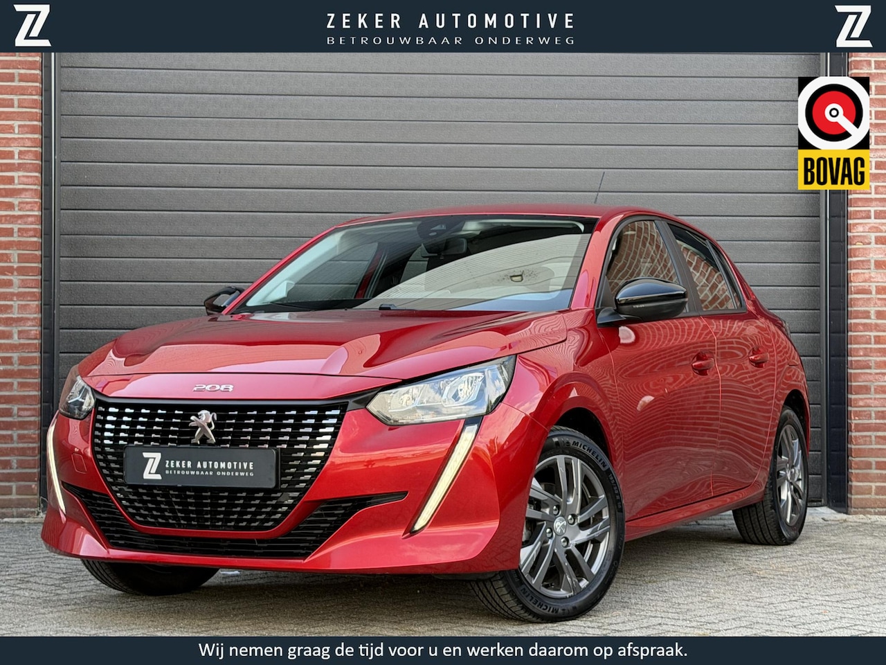 Peugeot 208 - 1.2 PureTech Allure Pack Parkeersensoren, LED, Navigatie - AutoWereld.nl