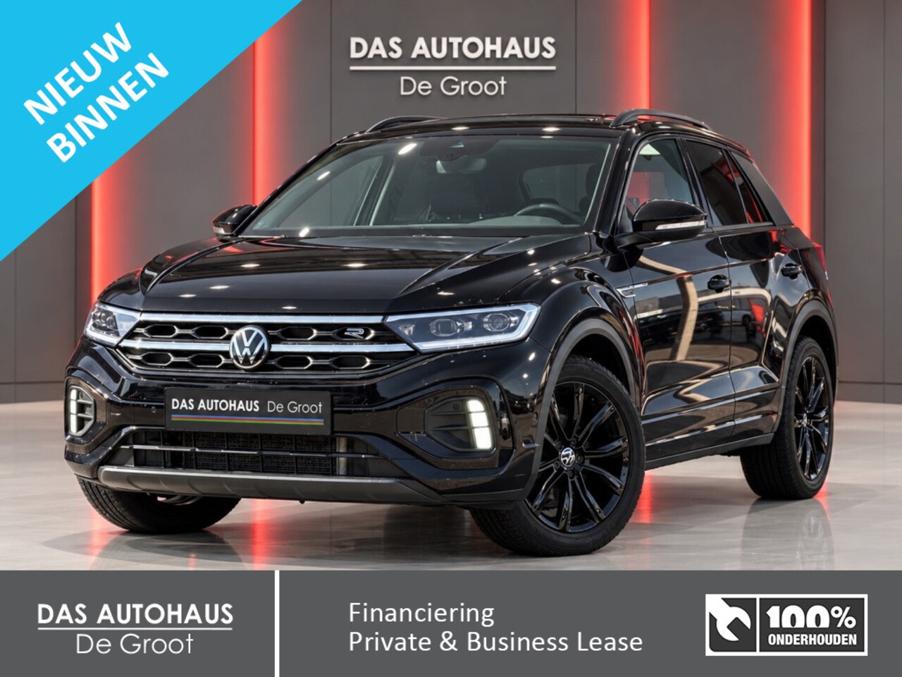 Volkswagen T-Roc - 1.5TSI 150pk DSG R-Line Black Style | ACC | Camera - AutoWereld.nl