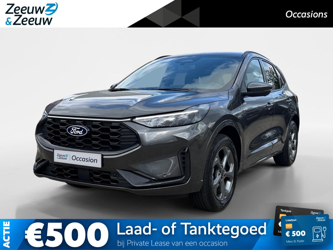 Ford Kuga - 2.5 PHEV ST-Line | NL auto | Automaat | Winter pack | Adapt. Cruise control | BLIS | 360 g - AutoWereld.nl