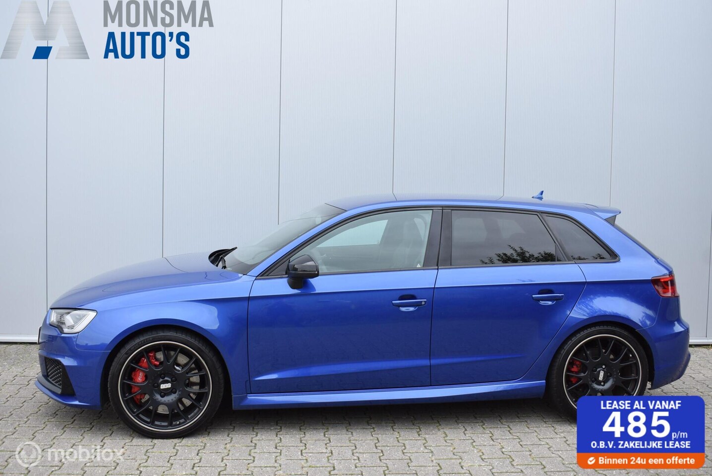 Audi RS3 - 2.5 TFSI Sepangblau *1e lak *2e eignr. *Carbon *B&O *Historie *BBS - AutoWereld.nl