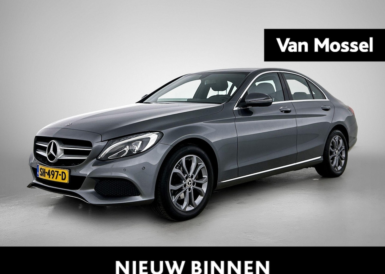 Mercedes-Benz C-klasse - 180 Premium | WORDT VERWACHT | ACHTERUITRIJCAMERA | STOELVERWARMING | TREKHAAK | NAVIGATIE - AutoWereld.nl