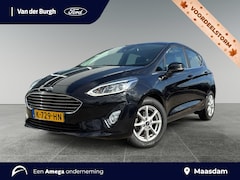 Ford Fiesta - 5-deurs Titanium 1.0 EcoBoost Hybrid 125pk Parkeersensoren | Navigatiesysteem | Lichtmetal