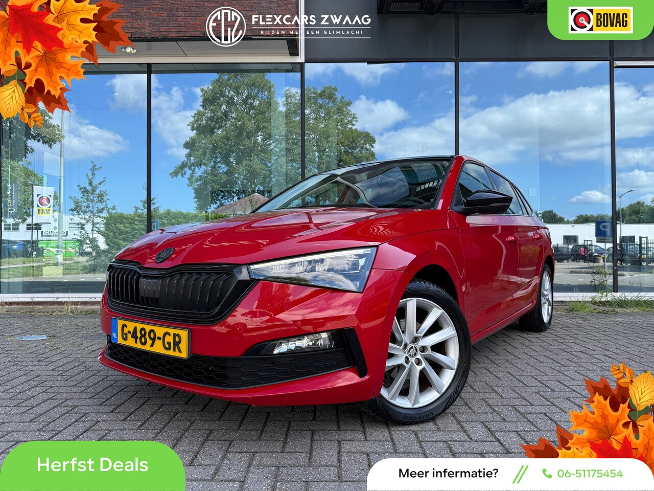 Skoda Scala - 1.0 TSI First Edition - Panodak - Winterpakket - Climate - Org.NL - AutoWereld.nl