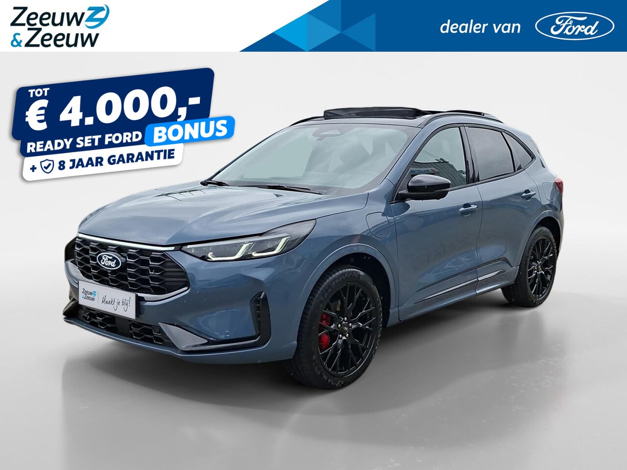 Ford Kuga - 2.5 PHEV BlueCruise Edition | €4.000.- korting | 0,99% rente | Kantel / schuifdak | 20'' v - AutoWereld.nl
