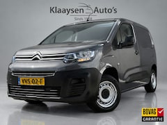 Citroën Berlingo - 1.5 BlueHDi 100 S&S L1 | apple carplay | trekhaak | schuifdeur | airco | houten laadvloer
