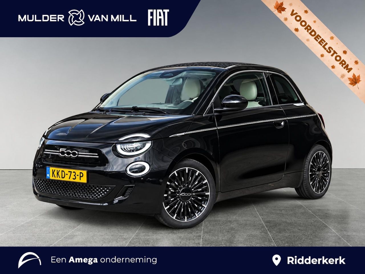 Fiat 500 C - La Prima 1.0 Hybrid 65pk | CLIMA | CAMERA | APPLE CARPLAY / ANDROID AUTO | STOELVERW. | - AutoWereld.nl