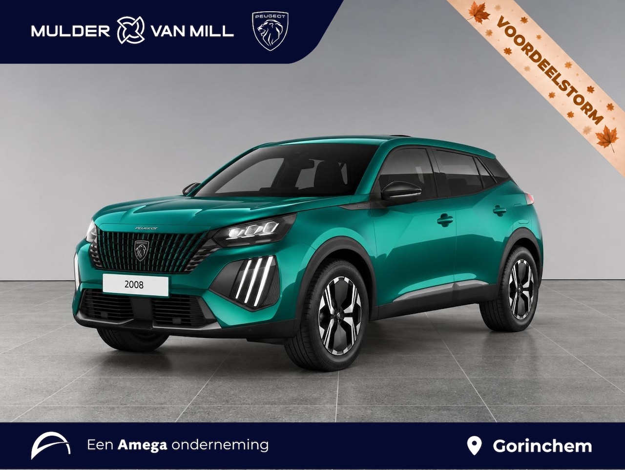 Peugeot 2008 - Business 1.2 Hybrid 110pk e-DCS6 | NAVI | CAMERA | LED | LM-VELGEN | EXTRA GETINTE RAMEN | - AutoWereld.nl