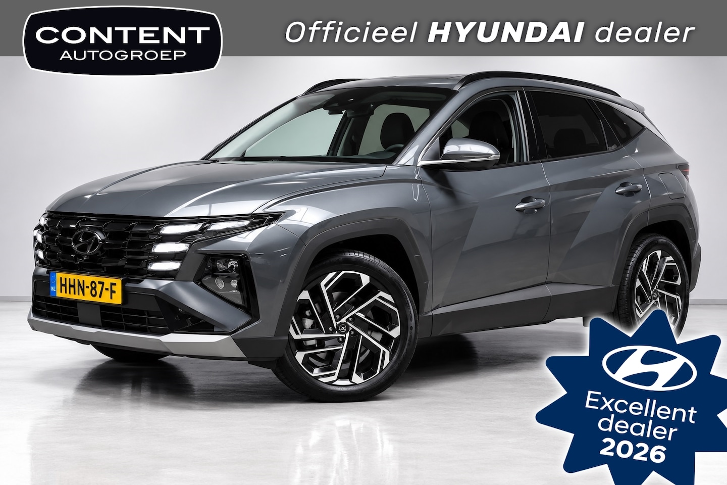 Hyundai Tucson - 1.6 T-GDi PHEV 252pk Aut Premium I Leder I 360 Camera - AutoWereld.nl