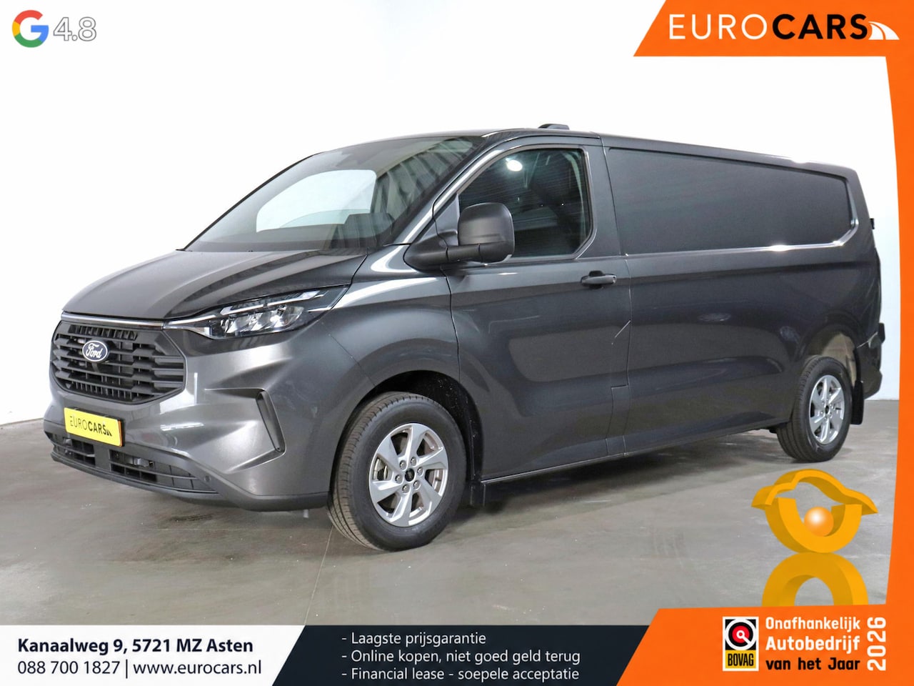 Ford Transit Custom - 300 2.0 TDCI L2H1 Trend Nieuw Model Automaat Airco Navigatie Cruise Control Camera Trekhaa - AutoWereld.nl