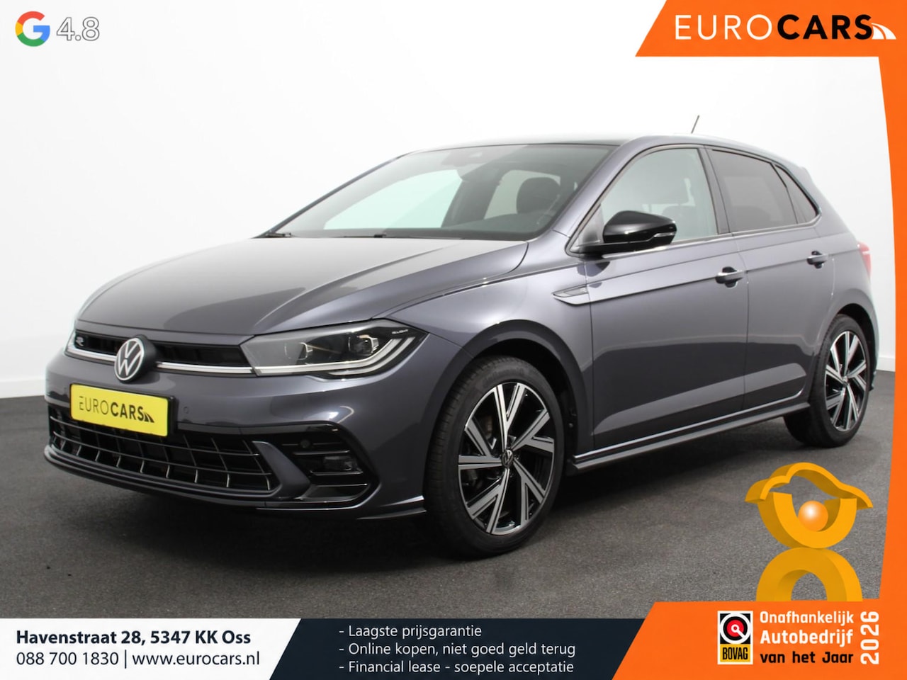 Volkswagen Polo - 1.0 TSI 70kW DSG R-Line Design Pack DEMO ! iQ light Navigatie Apple Carplay/Android Auto C - AutoWereld.nl
