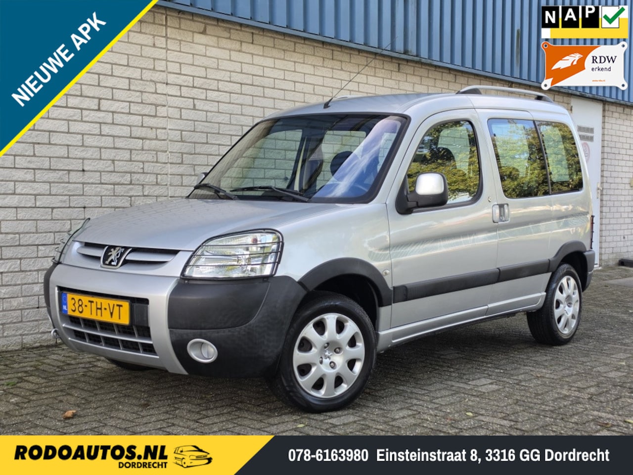 Peugeot Partner MPV - 1.6-16V VTC 29dkm✅ Airco Nw APK - AutoWereld.nl