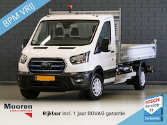 Ford E-Transit - 350 L3 68kWh KIPPER OPEN LAADBAK | CAMERA | CARPLAY | CRUISE CONTROL | SNELLADEN |