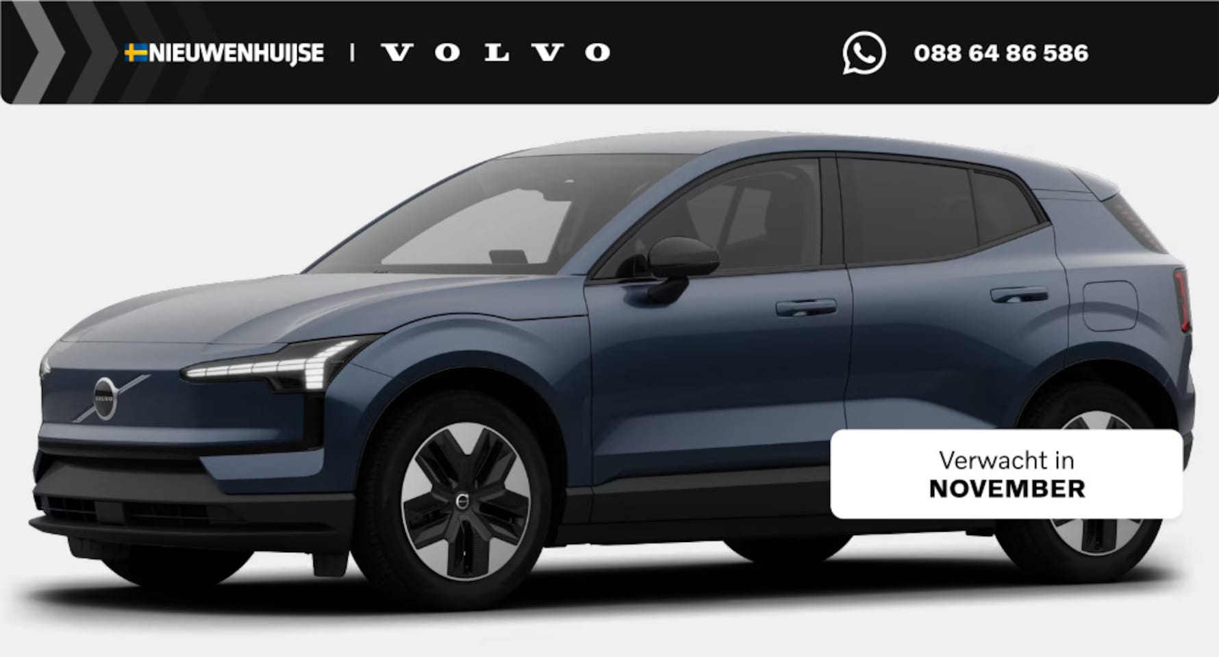 Volvo EX30 - P5 Long Range Plus Europa 69 kWh | Adaptive Cruise Control | Black Interieur | Stoel + Stu - AutoWereld.nl