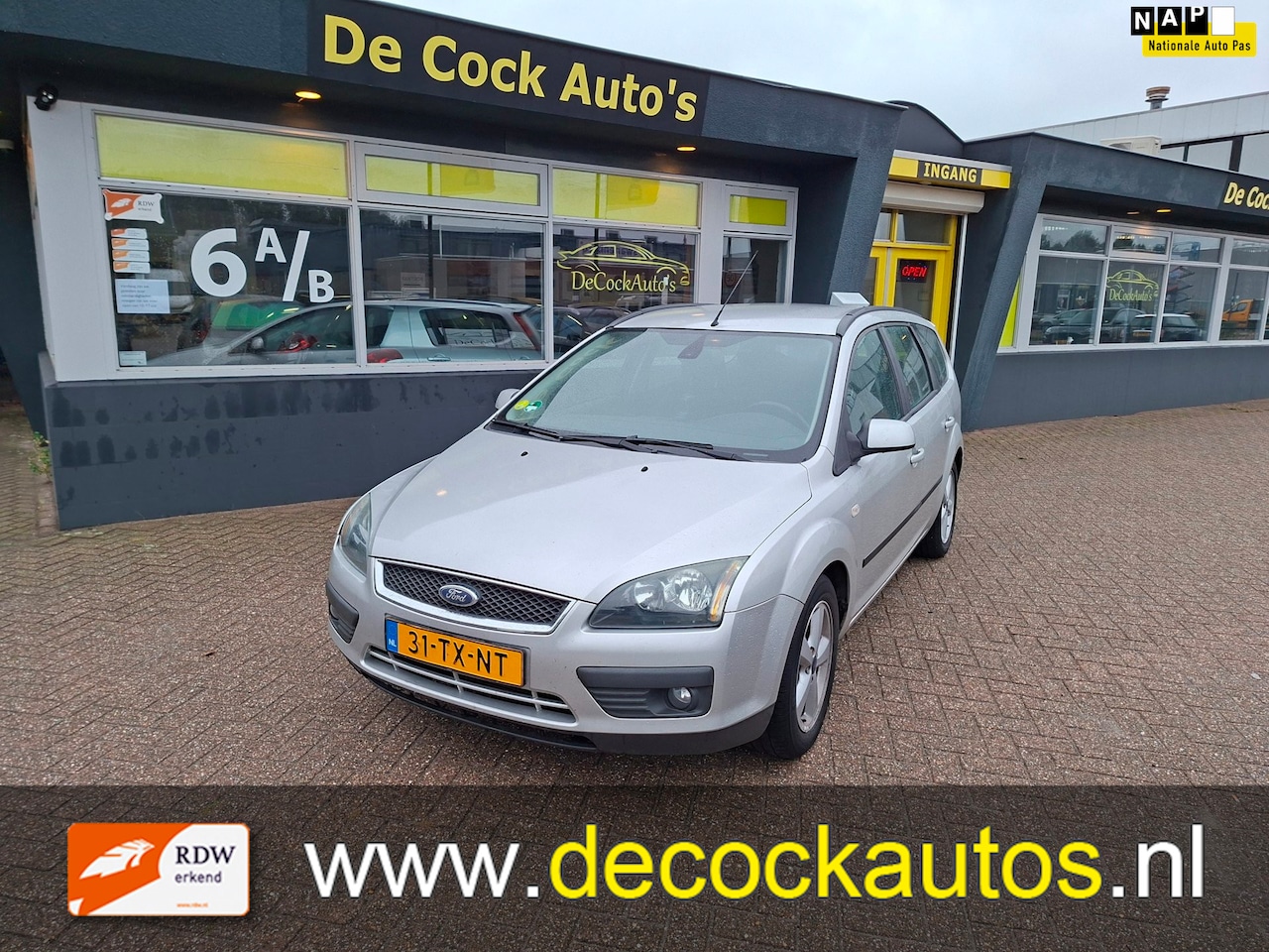 Ford Focus Wagon - 1.6-16V Futura/TREKHAAK - AutoWereld.nl
