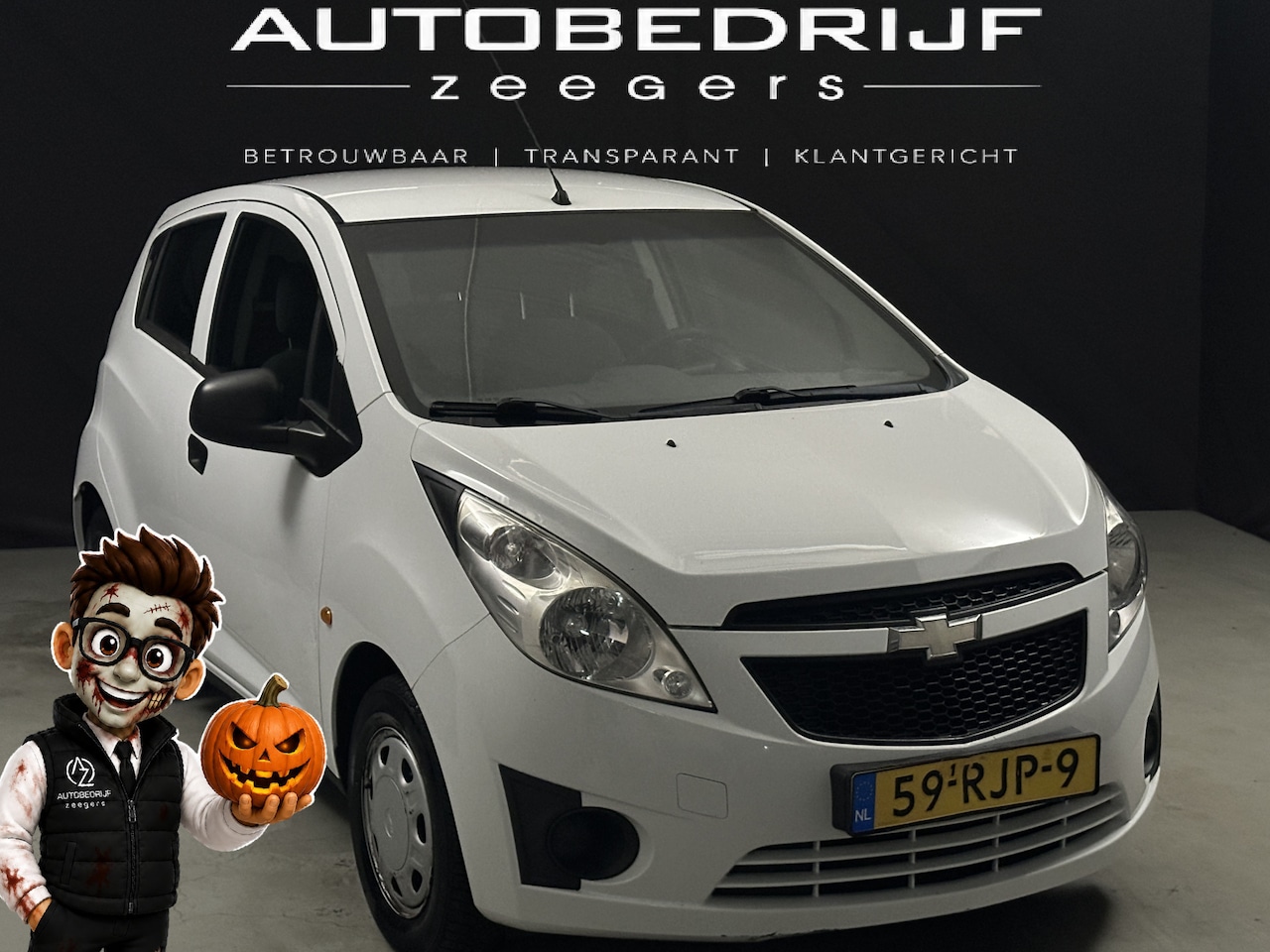 Chevrolet Spark - 1.0 16V LS *Lage KM*NAP*AC* - AutoWereld.nl