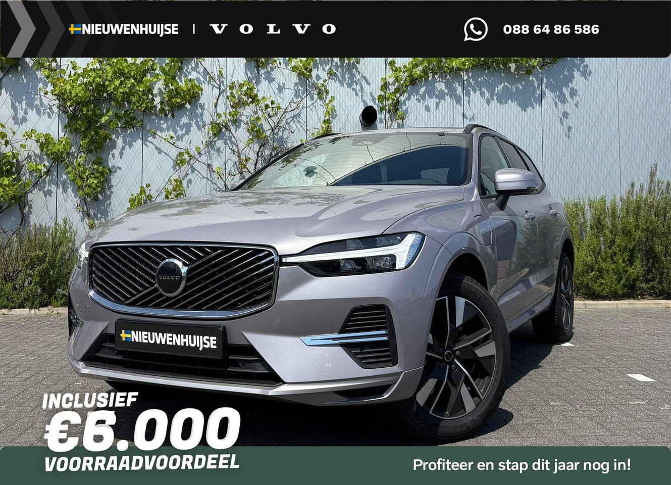 Volvo XC60 - 2.0 T6 Plug-in hybrid AWD Essential | Gratis Trekhaak | Extra getint glas | Driver Assist - AutoWereld.nl