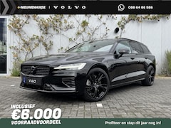 Volvo V60 - 2.0 T6 Plug-in hybrid AWD Ultra Dark | Black Edition | Adaptive Cruise Control | Head Up D