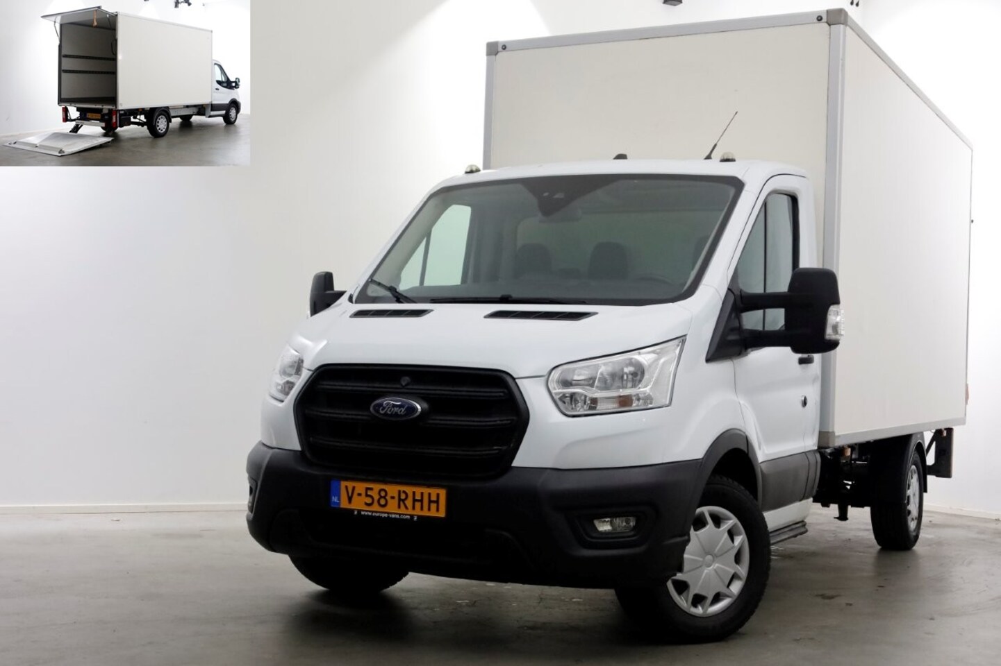 Ford Transit - 350 2.0 TDCI 130pk Trend Bakwagen met laadklep 06-2022 - AutoWereld.nl