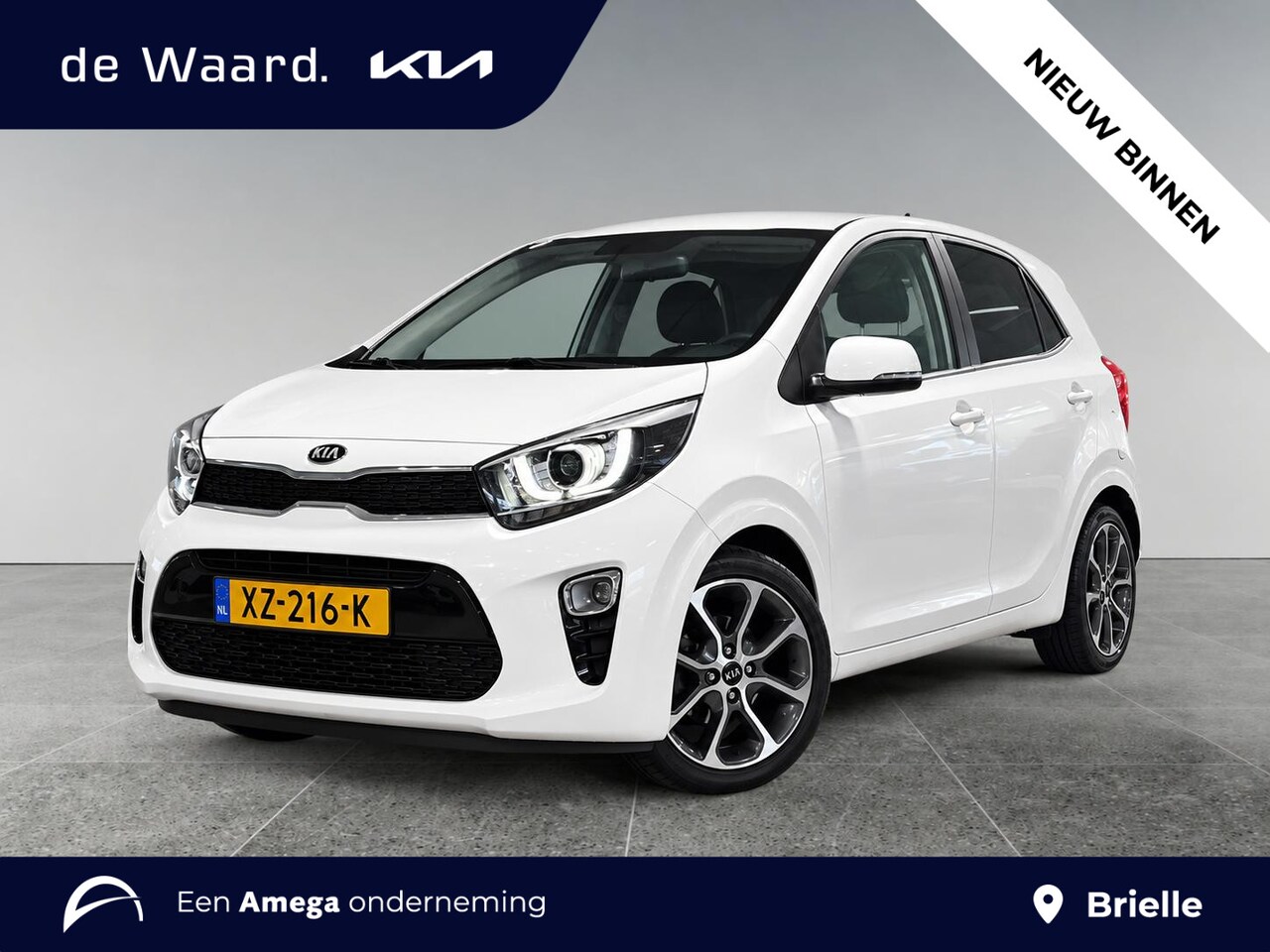 Kia Picanto - Design Edition 1.0 CVVT 67pk | LEDER | CAMERA | APPLE CARPLAY / ANDROID AUTO | CLIMATE CON - AutoWereld.nl