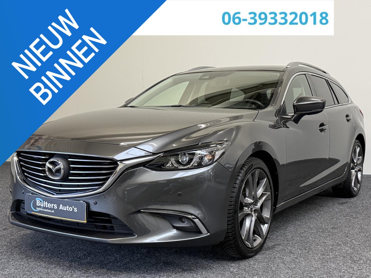 Mazda 6 Sportbreak - 2.0 SkyActiv-G 165 Skylease GT AUT | LEDER | TRHK | BOSE - AutoWereld.nl