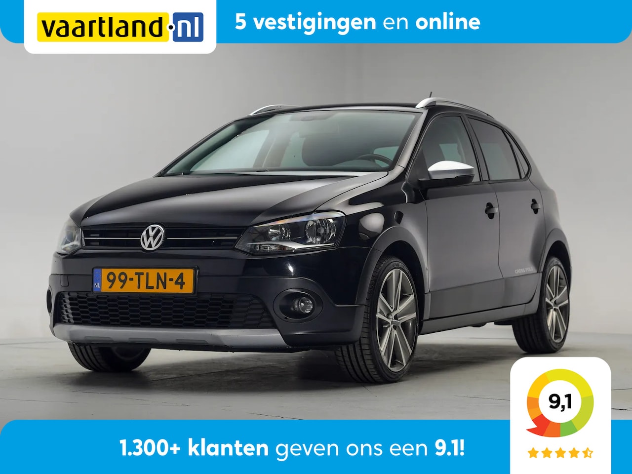Volkswagen Polo - 1.2 TSI Cross [ Navi Climate Cruise ] - AutoWereld.nl