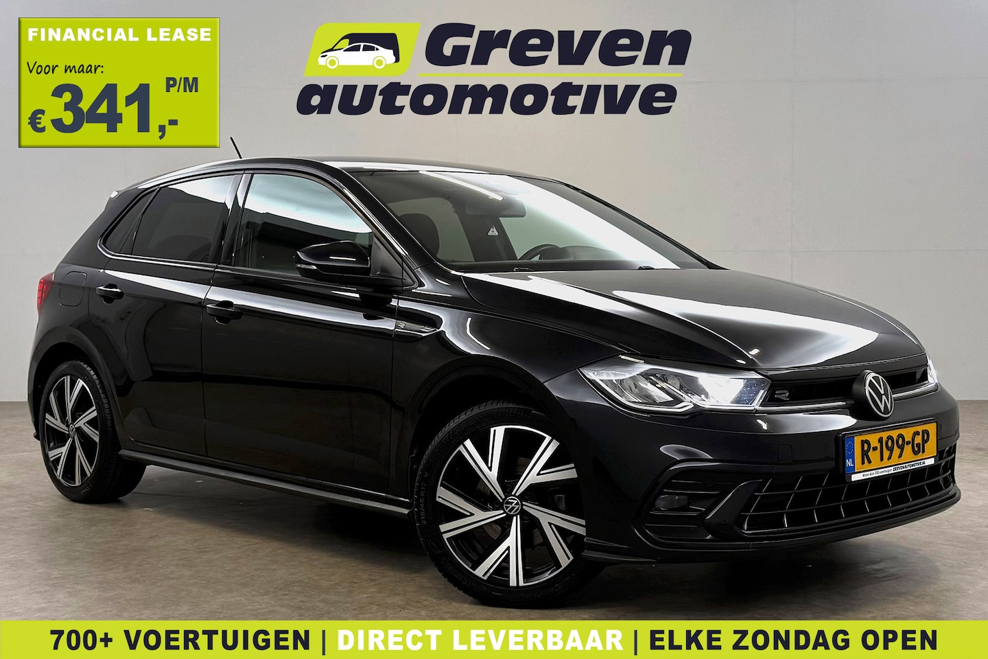 Volkswagen Polo - 1.0 TSI R-Line | Virtual | Cruise | Carplay | LED | Stoelverw. | Parkeersens. - AutoWereld.nl