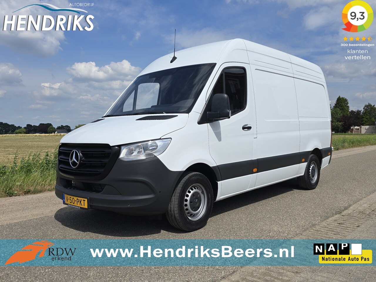 Mercedes-Benz Sprinter - 315 1.9 CDI L2 H2 RWD - 150 Pk - Euro 6 - AUTOMAAT - MBUX - ParkeerCamera - - AutoWereld.nl