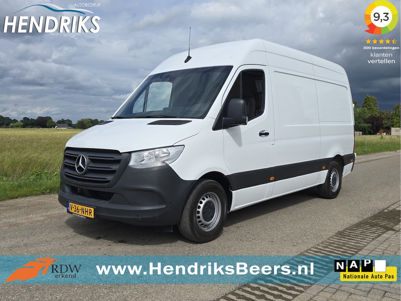Mercedes-Benz Sprinter - 315 1.9 CDI L2 H2 RWD - 150 Pk - Euro 6 - ParkeerCamera - Airco - Cruise Control - AutoWereld.nl