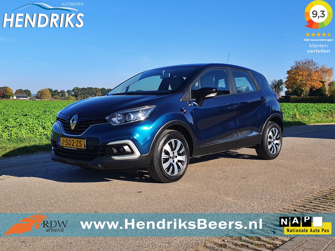 Renault Captur - 1.5 dCi Automaat - 90 Pk -Euro 6 - Navi - Airco - AutoWereld.nl