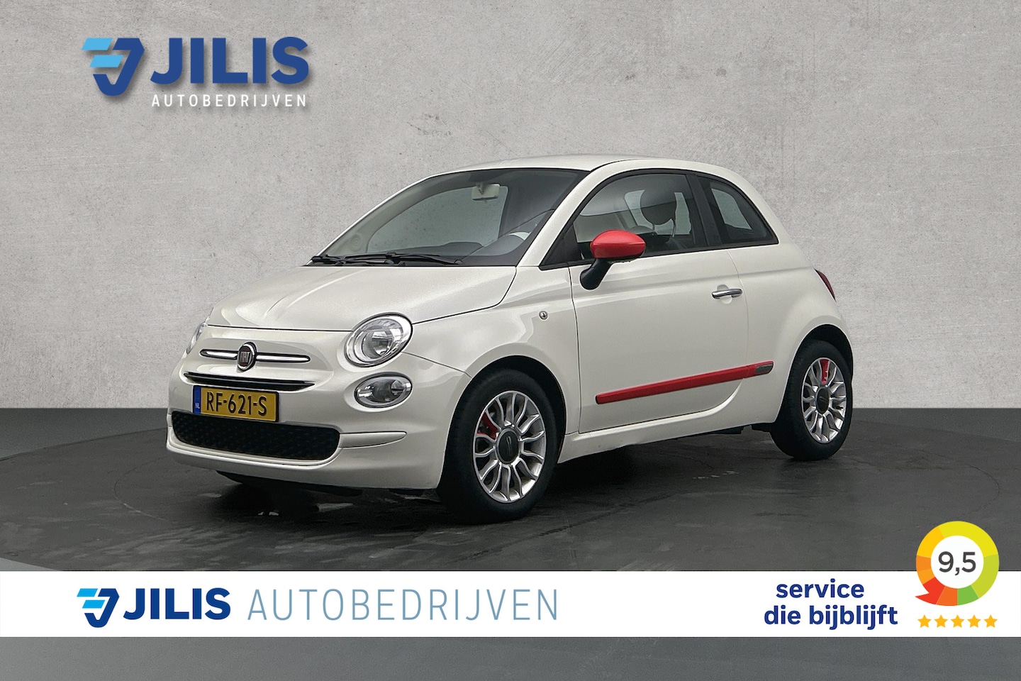 Fiat 500 - 0.9 TwinAir Turbo Popstar | Trekhaak | Lichtmetalen velgen | Airco - AutoWereld.nl