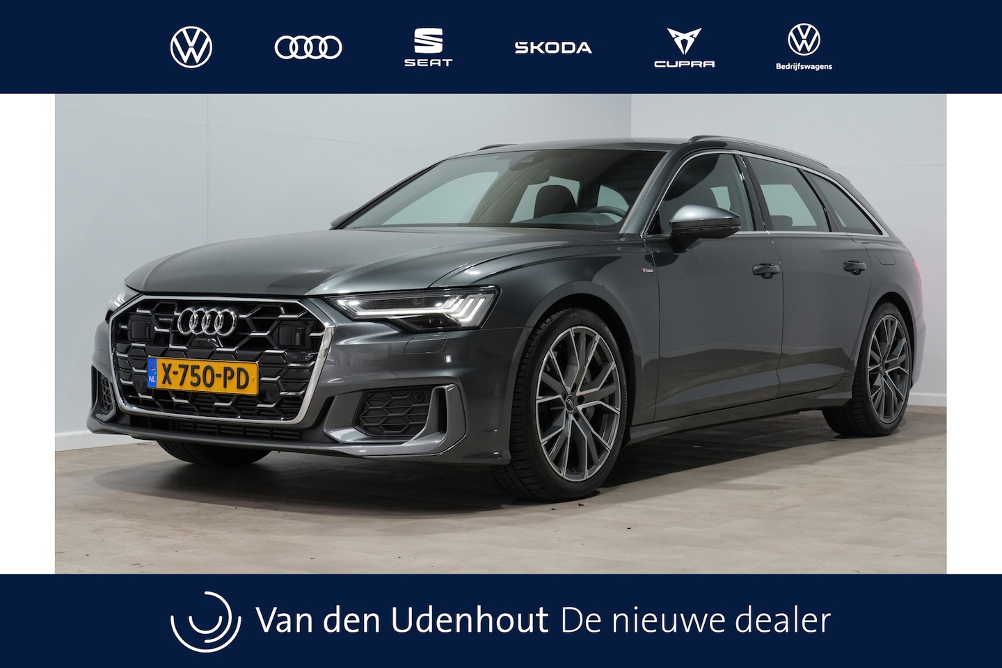 Audi A6 Avant - 50 TFSI e PHEV quattro S edition Leer | Stoelverwarming | B&O | 4 zone airco Verwacht WM - AutoWereld.nl