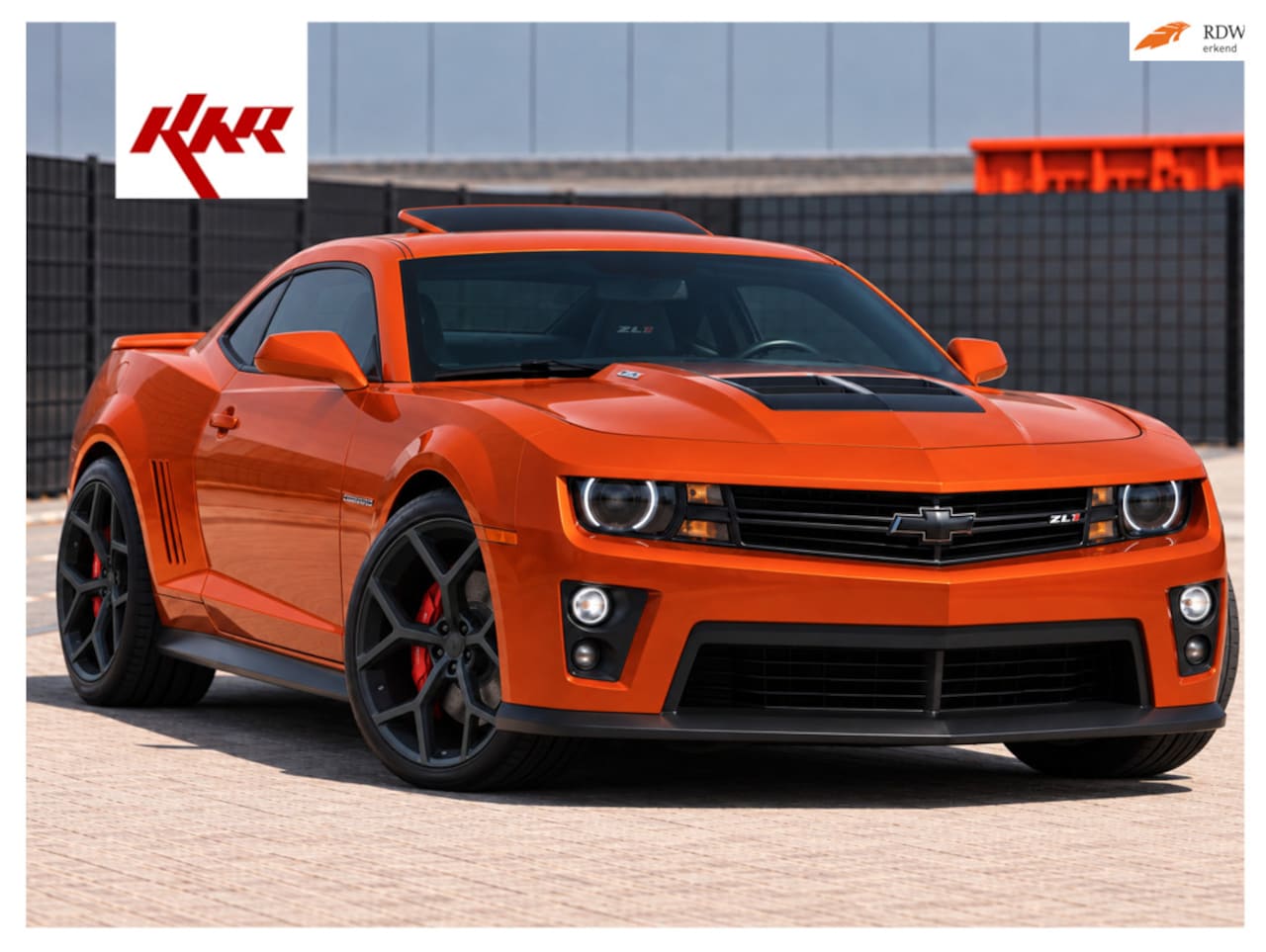 Chevrolet Camaro - ZL1 supercharged Oranje 6.2 - AutoWereld.nl