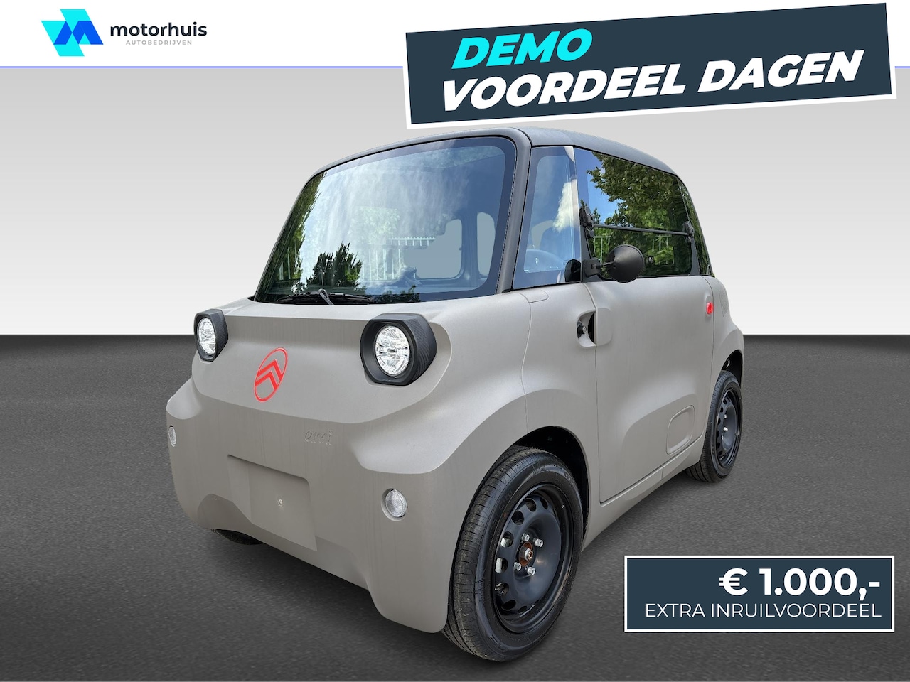 Citroën Ami - Brommobiel EV | 75 km Actieradius | Vanaf 16 Jaar | 100% Elektrisch | | Afwijkende dakkleu - AutoWereld.nl