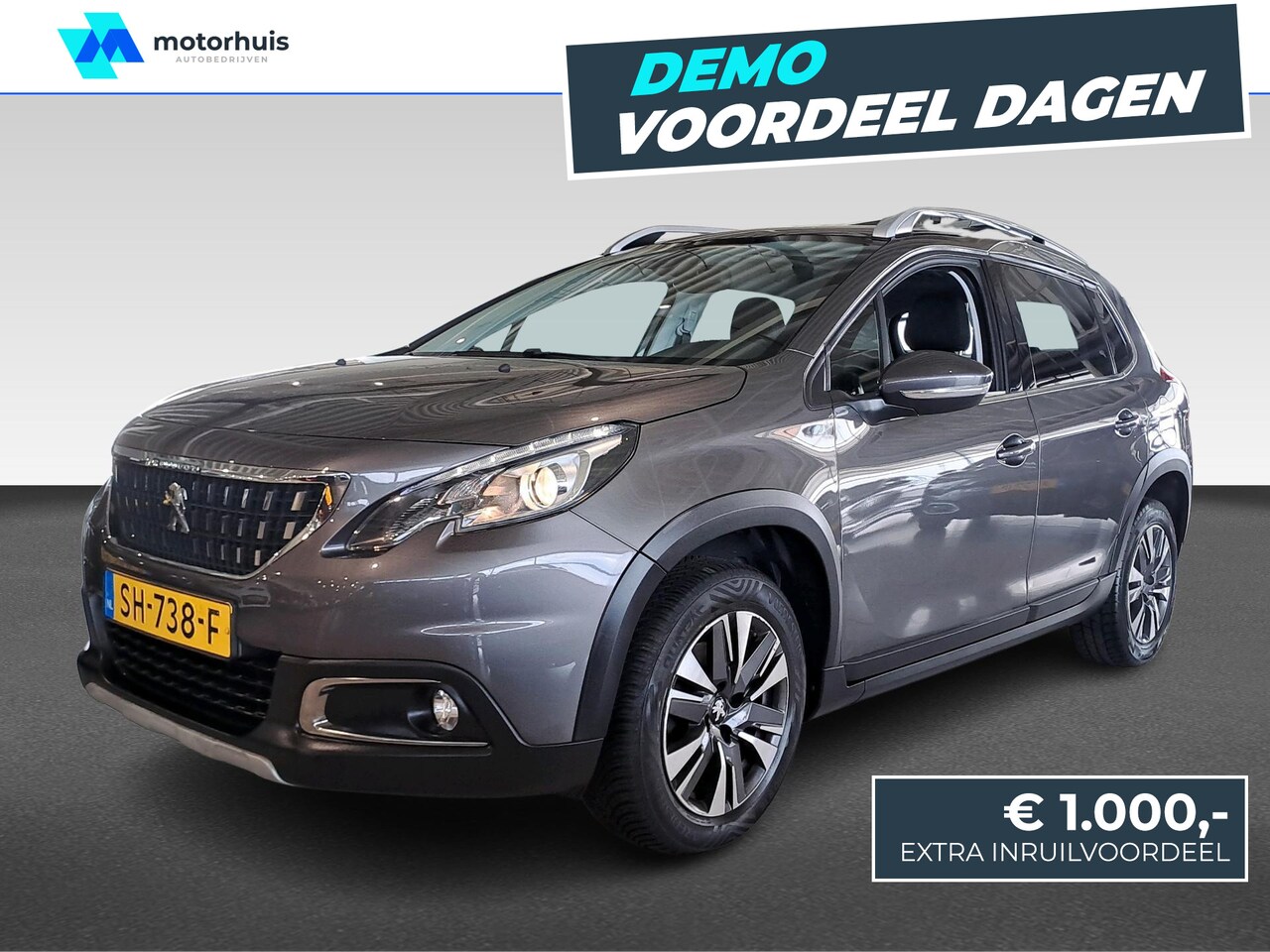 Peugeot 2008 - 1.2 PureTech 110pk Allure | 16'' Stalen velgen inclusief wielplaten 'Aquila' | Airconditio - AutoWereld.nl
