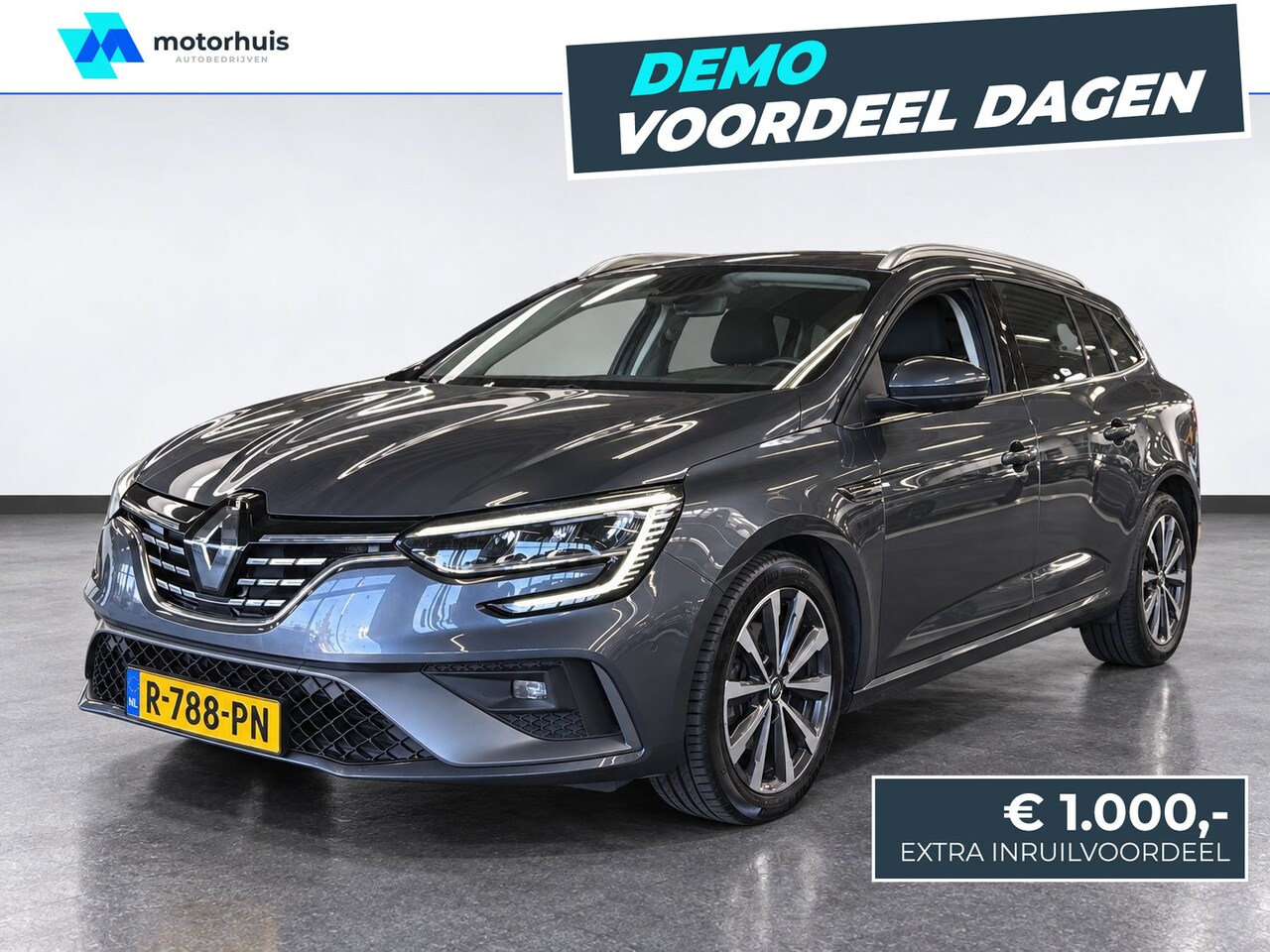 Renault Mégane Estate - 1.3 TCe 160 R.S. Line | Apple Carplay/Android Auto|telefoonintegratie premium | Cruise con - AutoWereld.nl