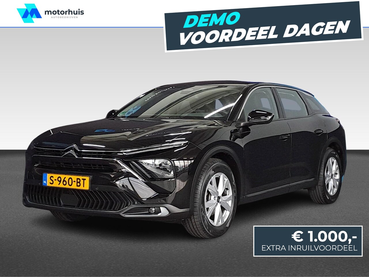 Citroën C5 X - 1.2 PureTech 130PK AUTOMAAT BUSINESS LED NAVI PDC NAP | Apple Carplay/Android Auto|telefoo - AutoWereld.nl