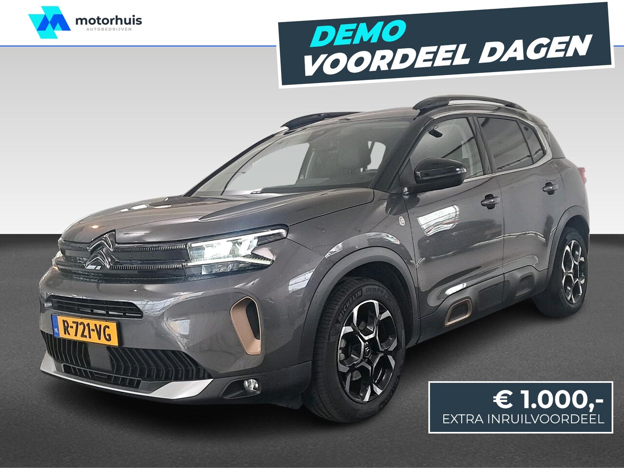 Citroën C5 Aircross - 1.2 TURBO 130PK AUTOMAAT C-SERIES NAVI CAMERA PDC NAP - AutoWereld.nl