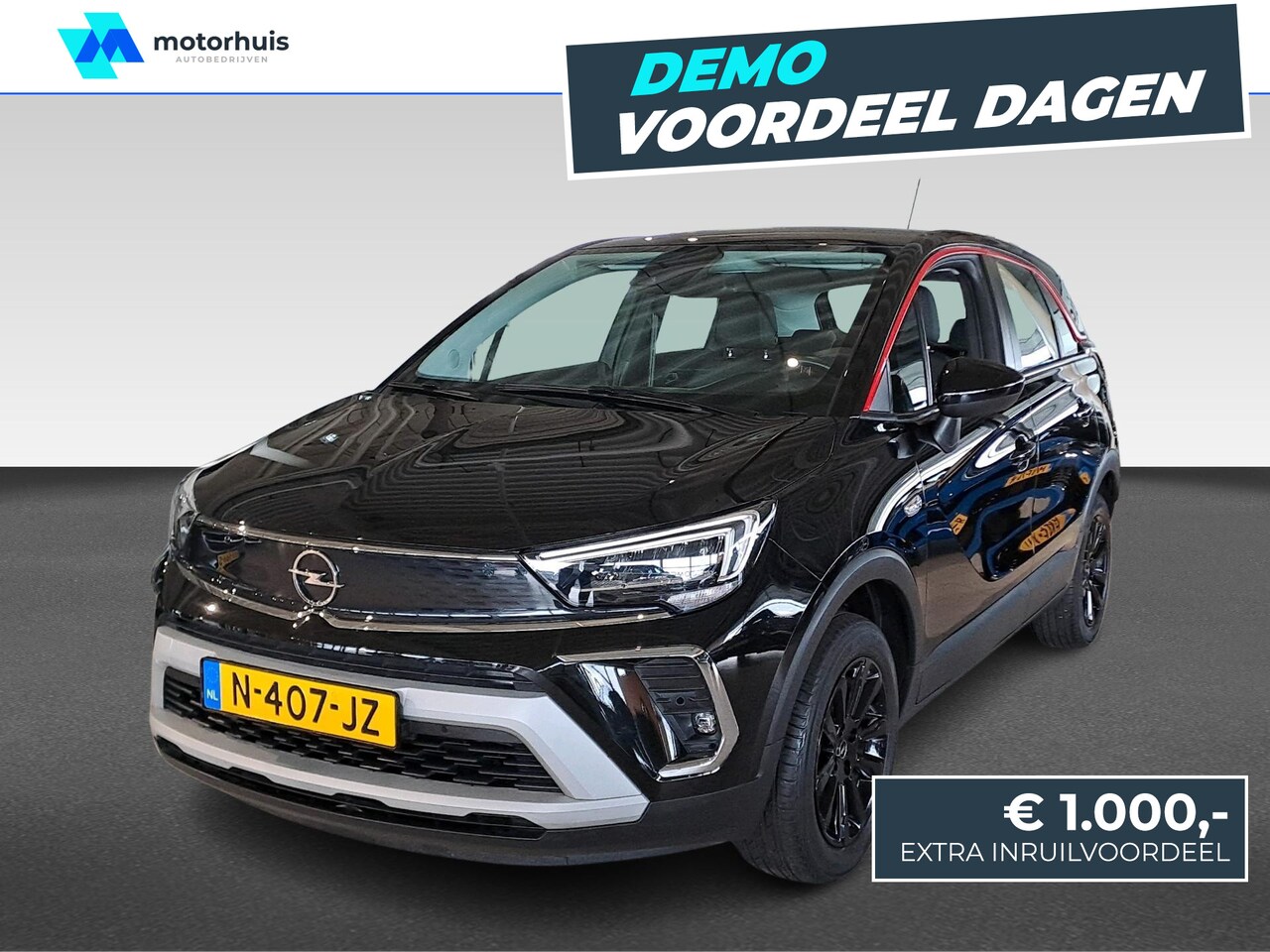 Opel Crossland - 1.2 110pk Start/Stop GS Line / Navi / PDC / Camera / AGR stoel | Achteruitrijcamera | Airc - AutoWereld.nl