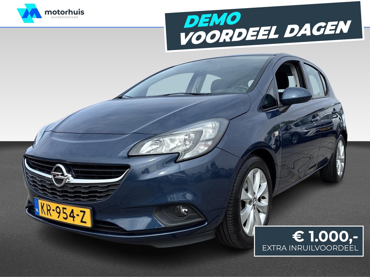 Opel Corsa - 1.4 Edition | Airco | Hill hold functie | Metaalkleur - AutoWereld.nl