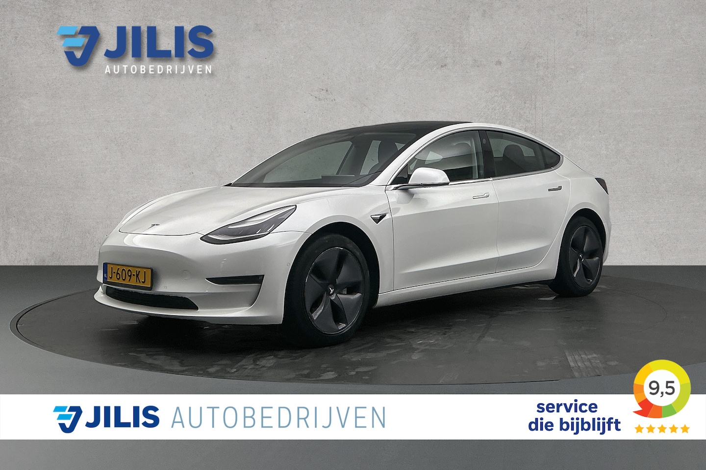 Tesla Model 3 - Long Range AWD 75 kWh | Lederen bekleding | Rondomzicht camera - AutoWereld.nl