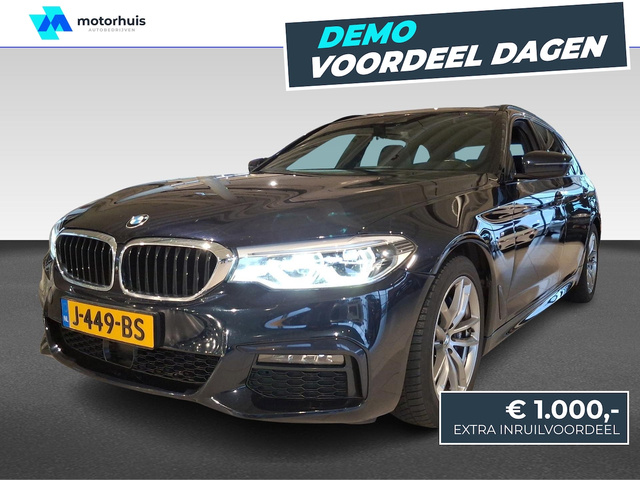 BMW 5-serie Touring - - 530i High Executive M-Sport Automaat | Android Auto™ | Anti-blokkeersysteem (ABS) met Co - AutoWereld.nl