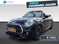 MINI Cabrio - 1.5 Cooper Sidewalk Edition | Airco (automatisch) | Connected services | Cruise control