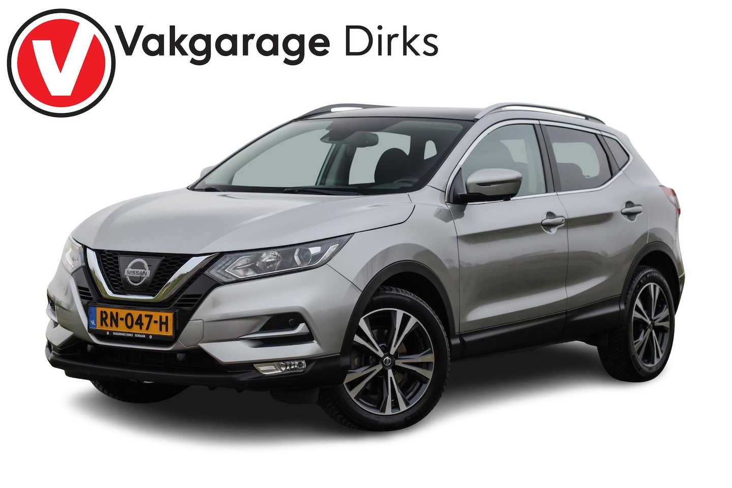 Nissan Qashqai - 1.2 N-Connecta ✅ Pano ✅ 360CAM ✅ Trekhaak - AutoWereld.nl