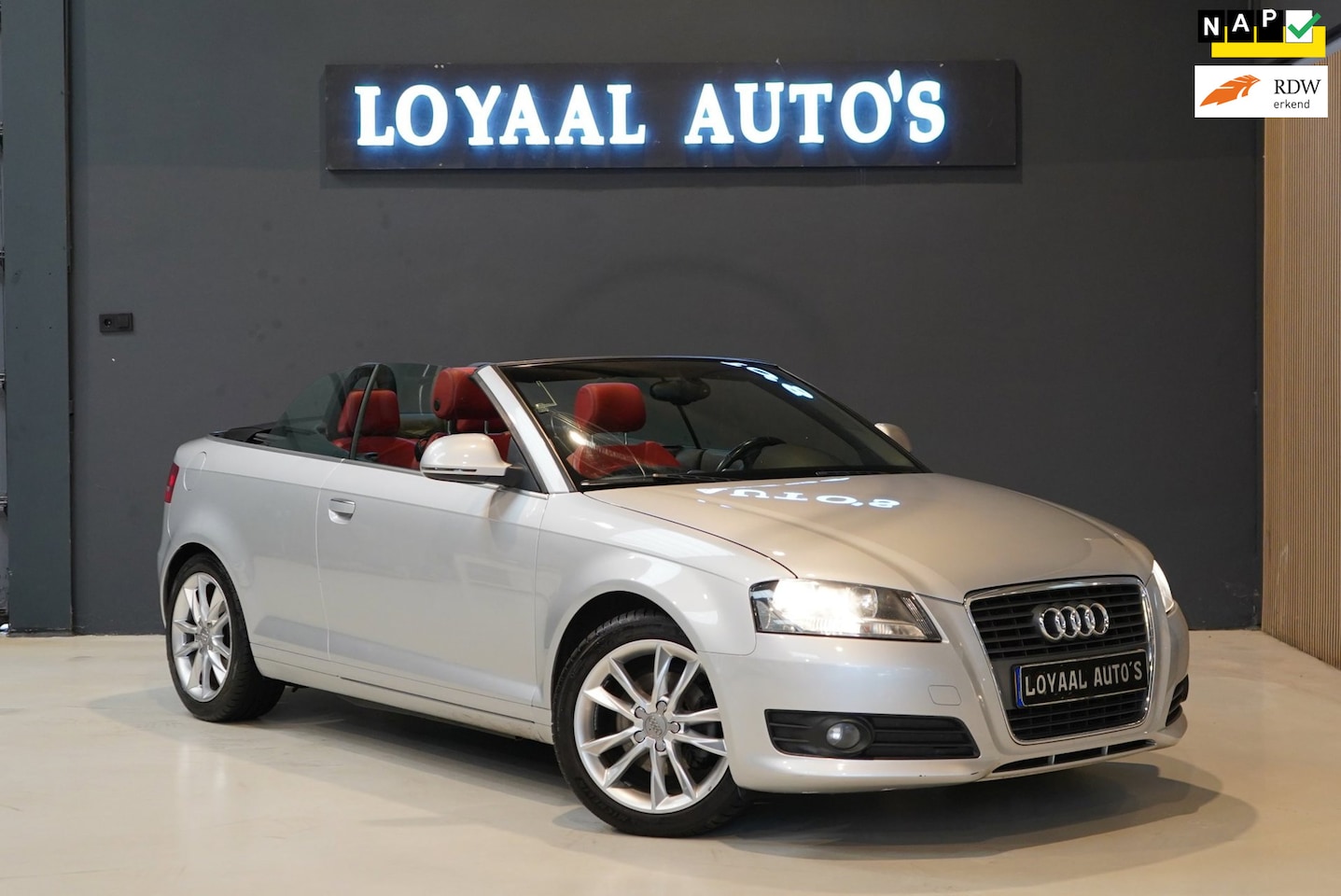 Audi A3 Cabriolet - 1.8 TFSI Attraction Pro Line | STOELVER. | CRUISE | PDC | NAVI | AIRCO | NAP | APK - AutoWereld.nl