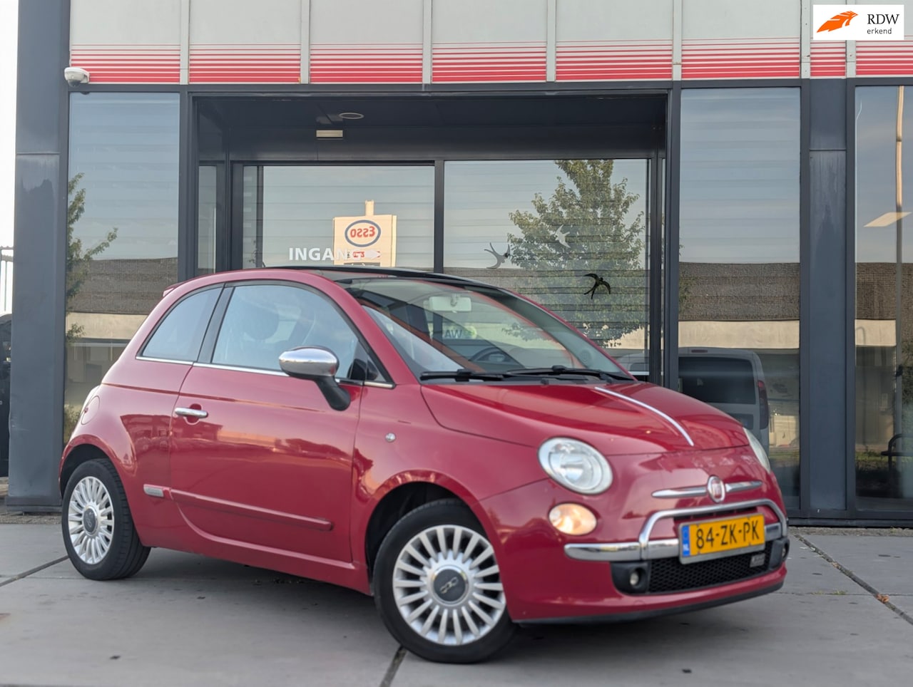 Fiat 500 - 1.2 Lounge - Leer - Pano -Airco - - AutoWereld.nl