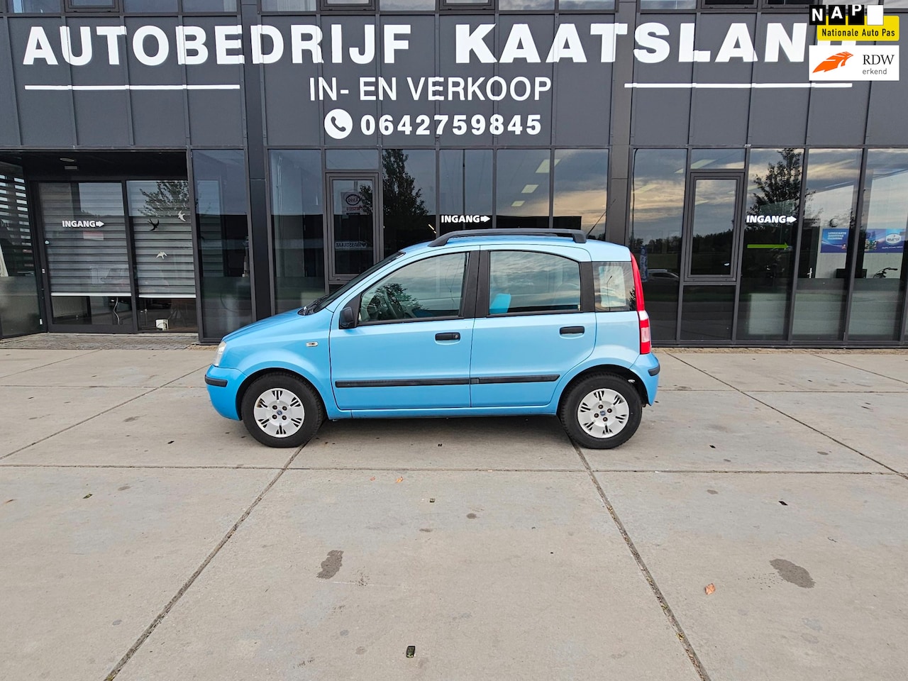 Fiat Panda - 1.2 Class - AUTOMAAT - Electr Ramen - - AutoWereld.nl