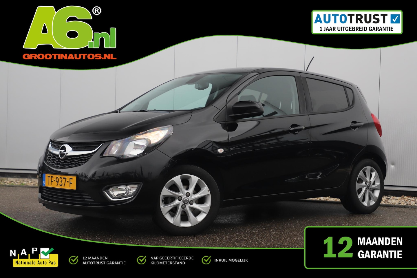 Opel Karl - 1.0 ecoFLEX Innovation LMV Navigatie Carplay Android Climate Cruise Control Stuur & Stoelv - AutoWereld.nl